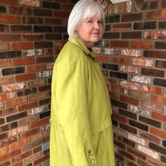 VINTAGE J. GALLERY TRENCH COAT NEW - Picture 2 of 11